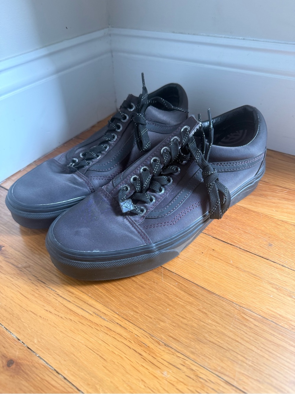 Vans x Harry Potter Deathly Hallows Old‎ Skool Sneakers Black Mens 6.5 Womens 8